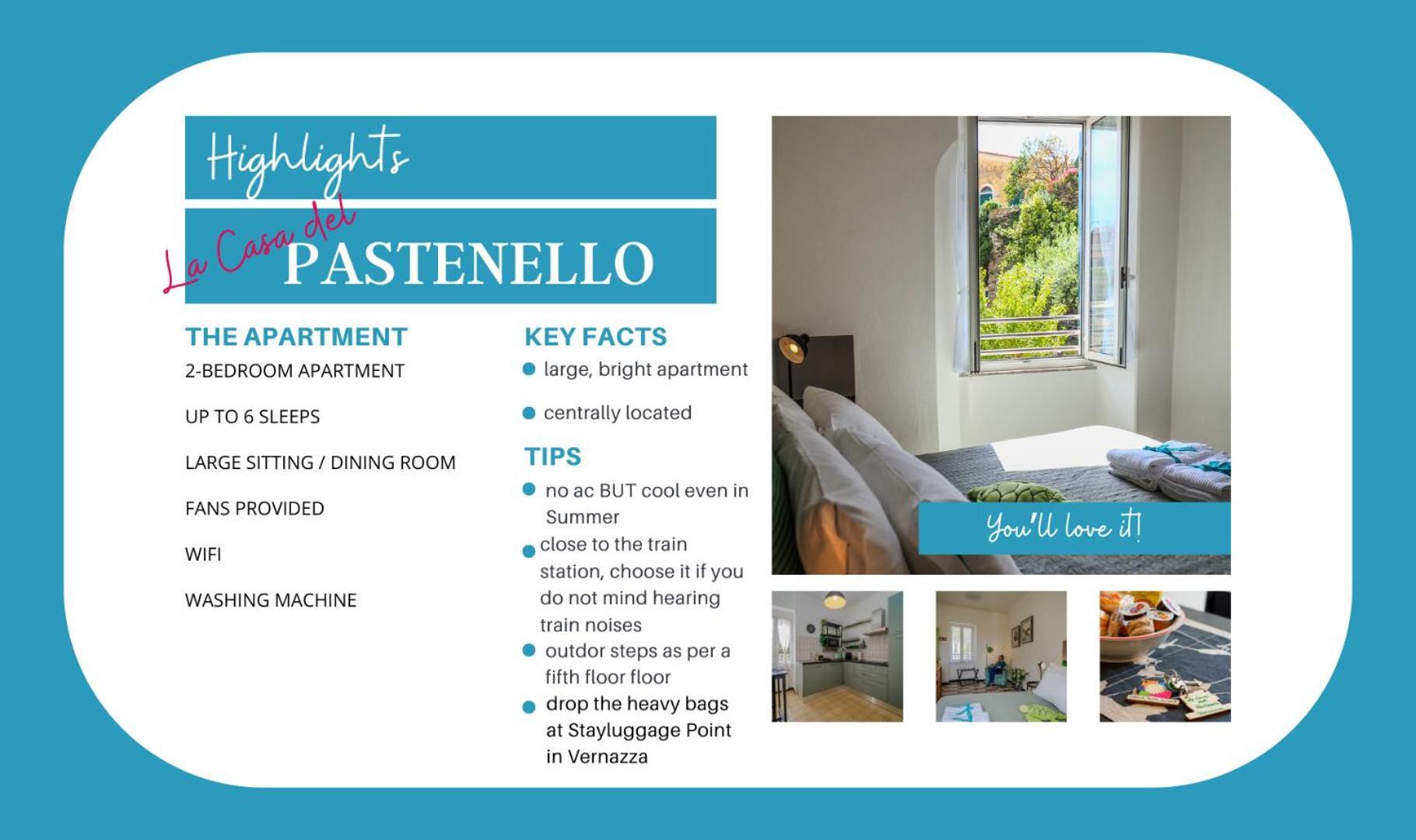 La Casa Del Pastenello Вернацца Екстер'єр фото